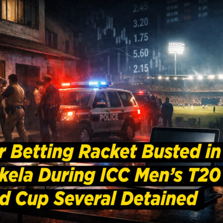 Major Betting Racket Busted in Rourkela During ICC Men’s T20 World Cup: Several Detained