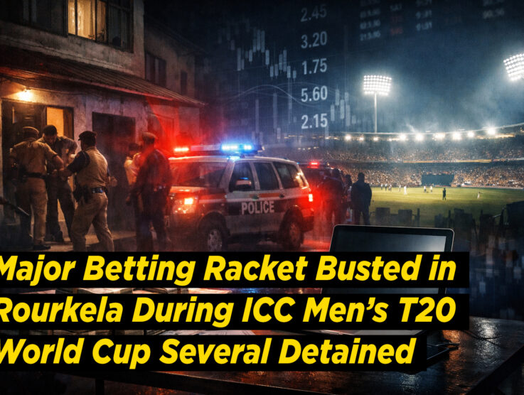 Major Betting Racket Busted in Rourkela During ICC Men’s T20 World Cup: Several Detained